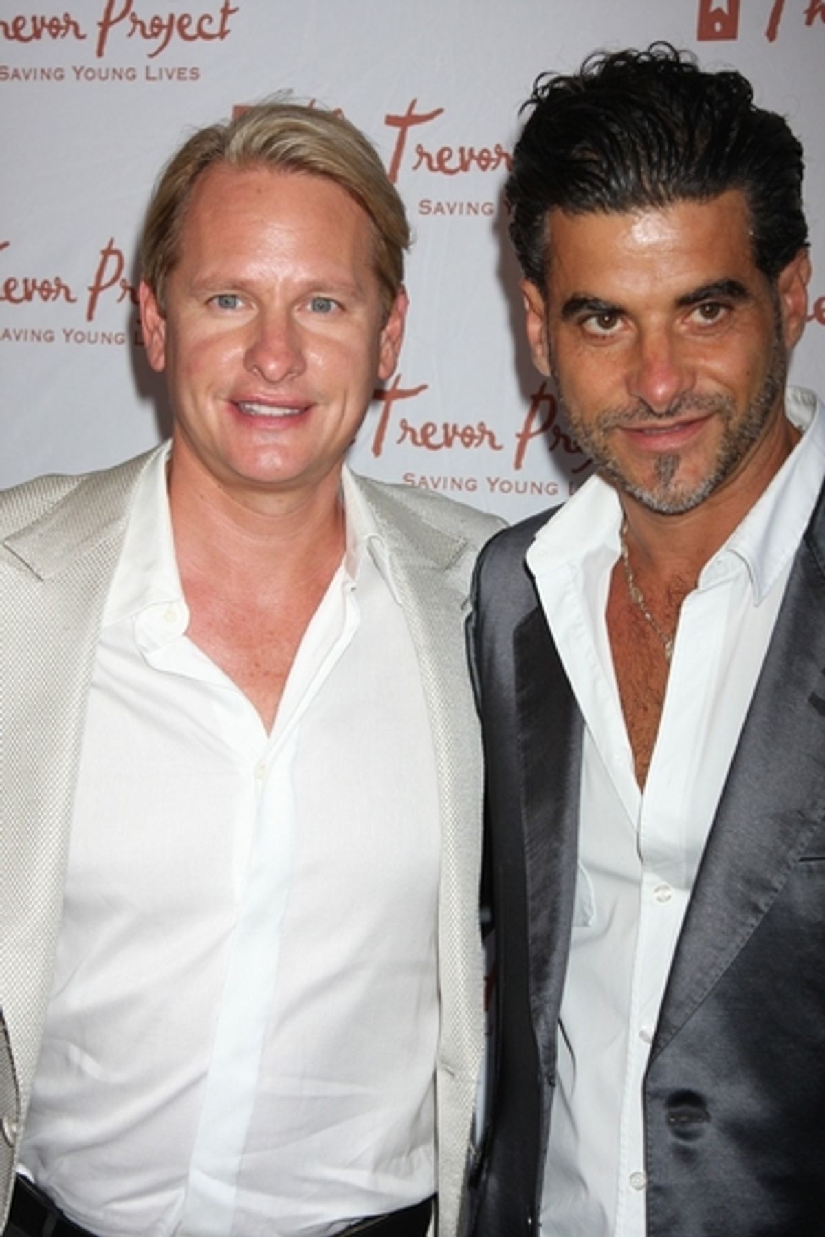 Carson Kressley and John Guerrera at The 9th Annual Trevor Project New York Gala
